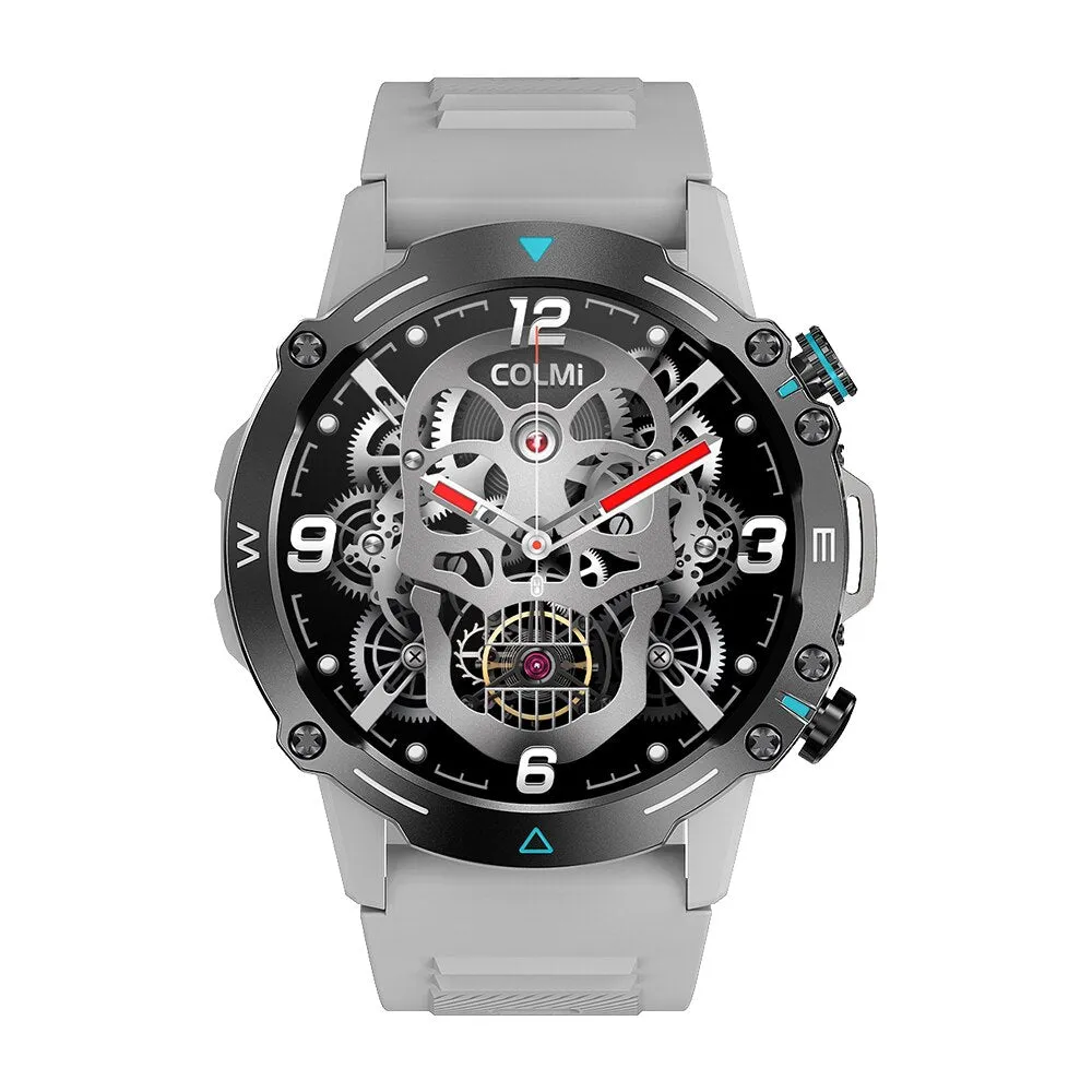 Premium Outdoor Sports Smartwatch for Men – GPS, 1.53" HD Display, Bluetooth Call, Compass, LED Flashlight, 3ATM Waterproof, Fitness & Health Monitoring for Android & iOS