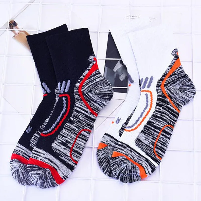 Premium Outdoor Sports Socks for Men – Hiking, Running, Cycling & Basketball – Anti-Slip Thermal Socks for Winter & All Seasons – Comfortable, Durable, Multi-Use, EU 39-46