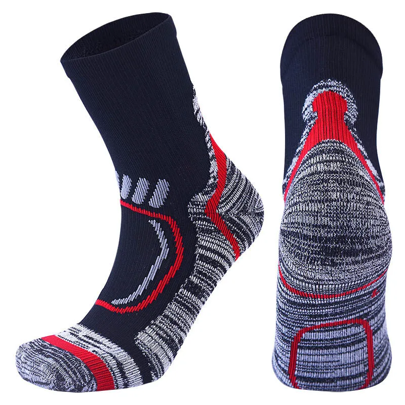 Premium Outdoor Sports Socks for Men – Hiking, Running, Cycling & Basketball – Anti-Slip Thermal Socks for Winter & All Seasons – Comfortable, Durable, Multi-Use, EU 39-46