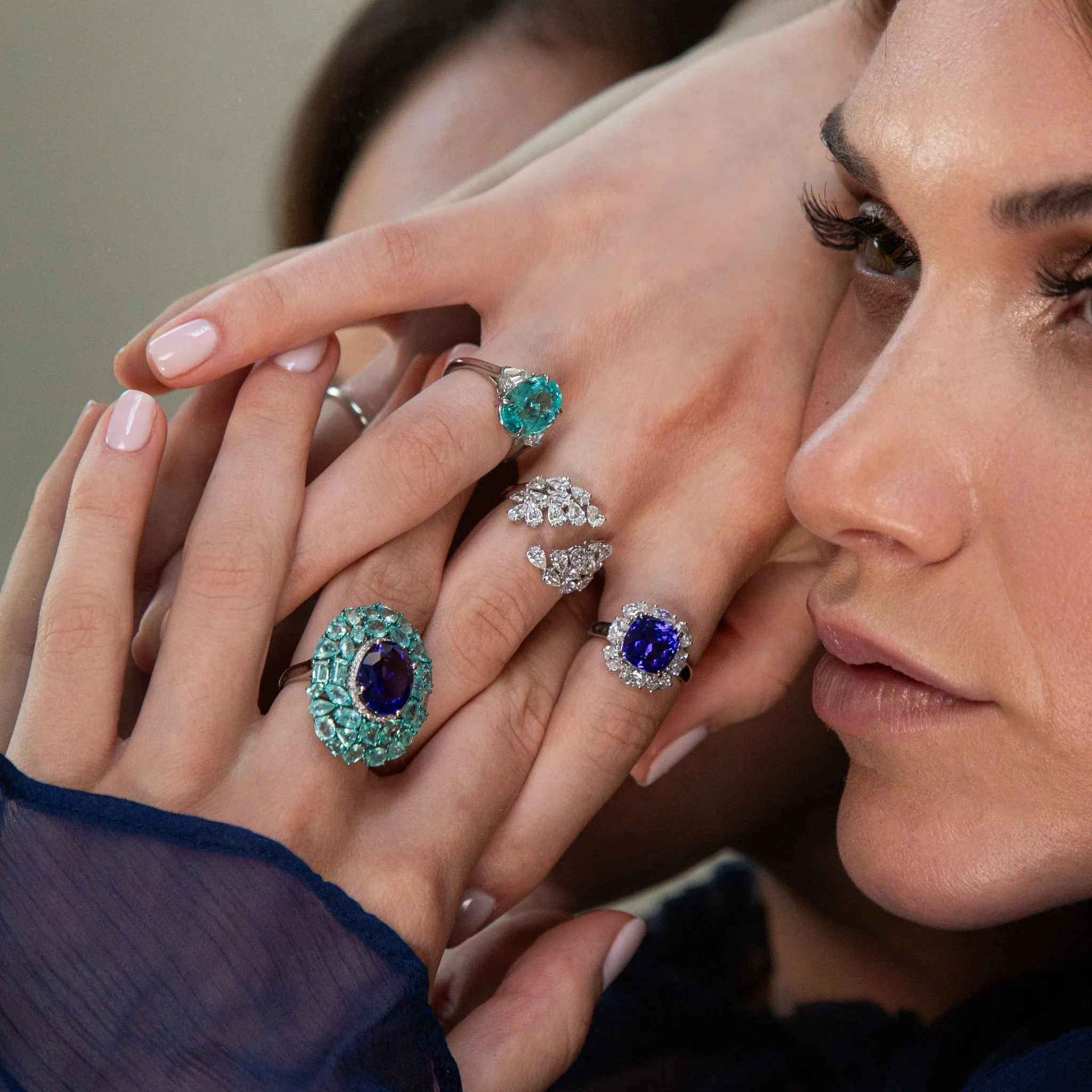 Primavera Diamond Wrap Ring