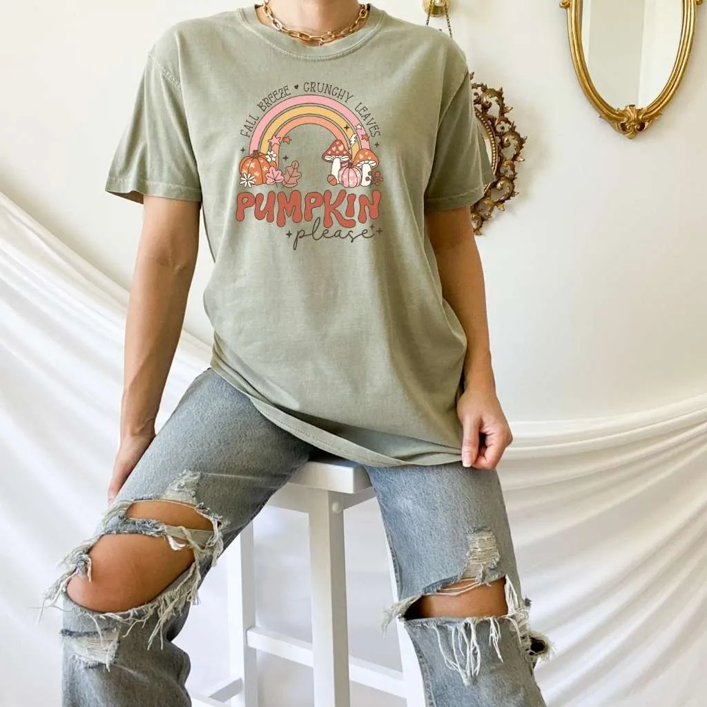 Pumpkin Please Tee | Fall-Inspired Shirt for Pumpkin Lovers