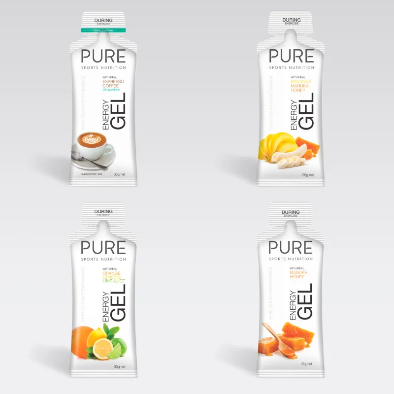 PURE Energy Gels - Orange Lemon Lime 35G
