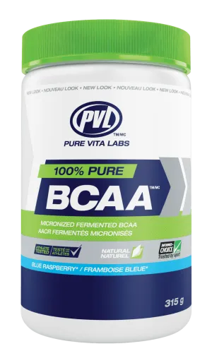 PVL Essentials 100% Pure BCAA - Blue Raspberry (315 g)