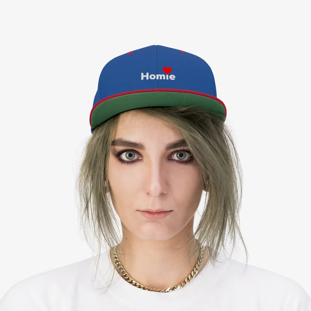 "Homie'" Flat Bill Adult Cap