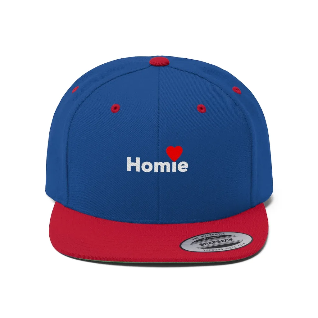 "Homie'" Flat Bill Adult Cap