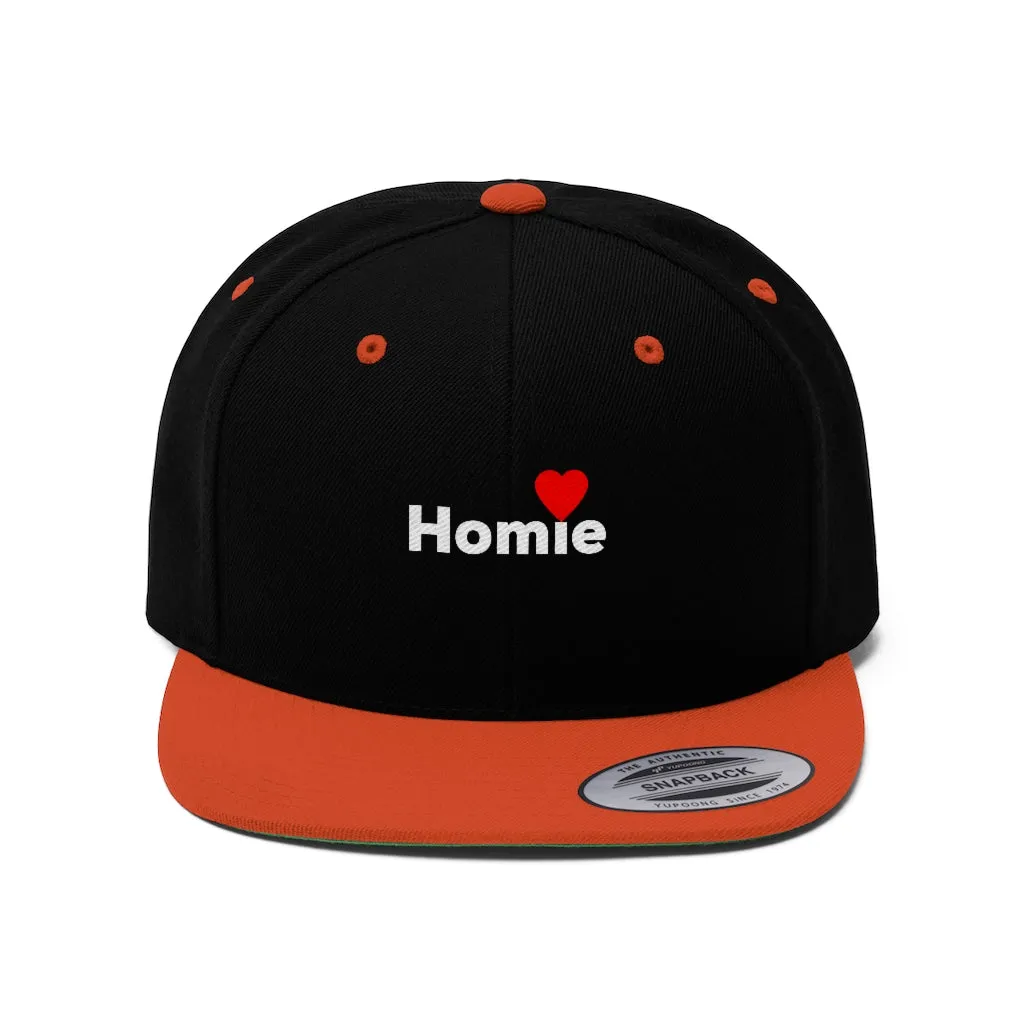 "Homie'" Flat Bill Adult Cap