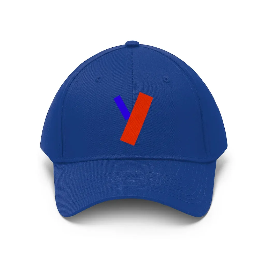 "Y" Initial Adult Cap