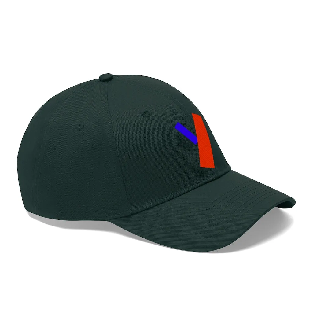 "Y" Initial Adult Cap