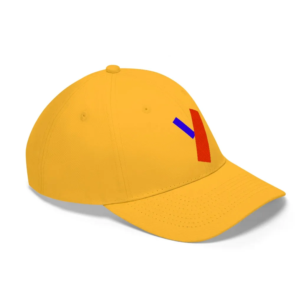 "Y" Initial Adult Cap