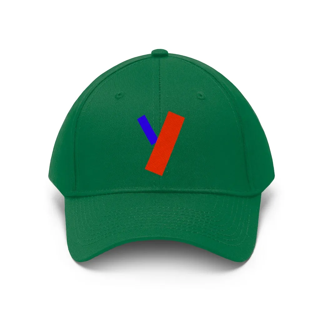 "Y" Initial Adult Cap