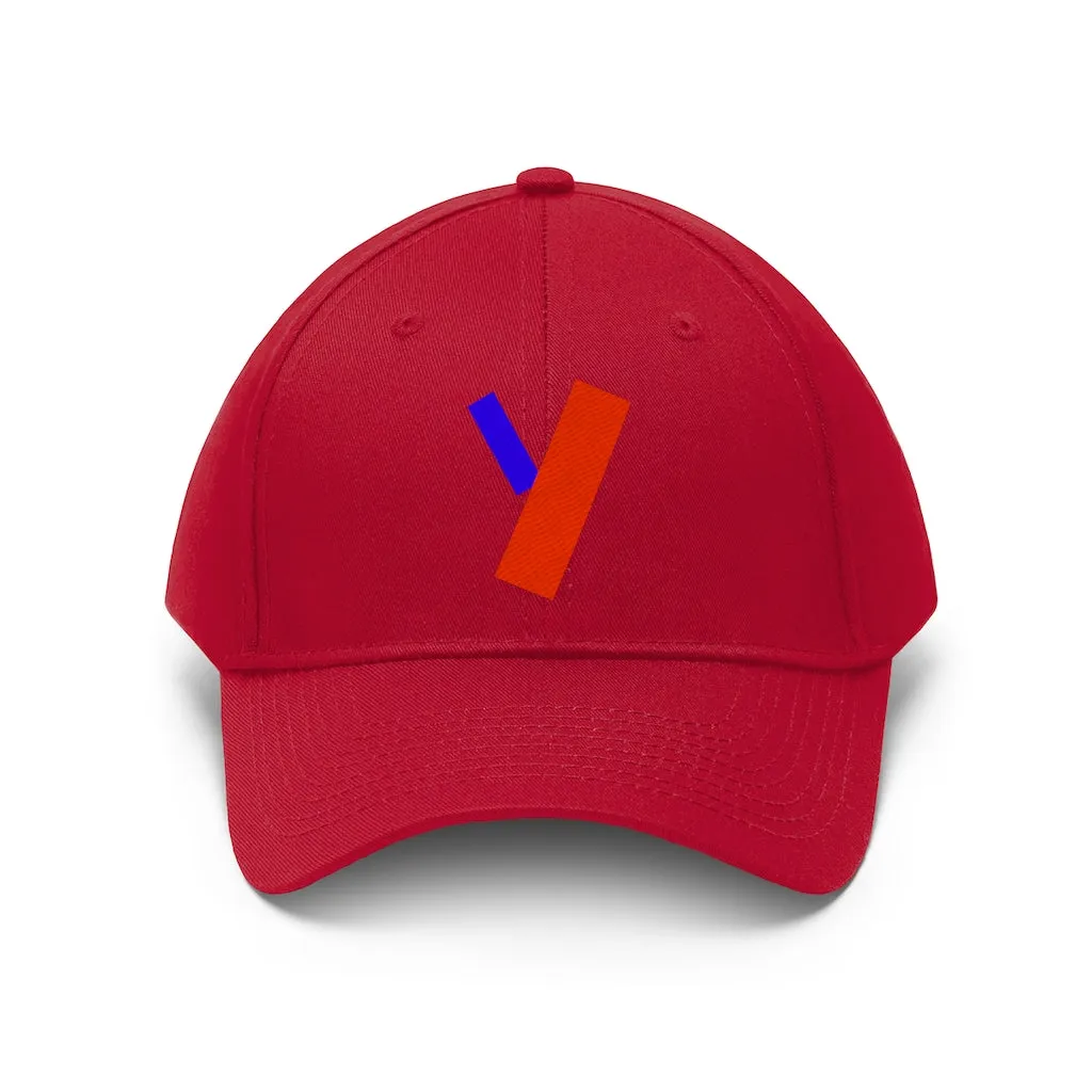 "Y" Initial Adult Cap