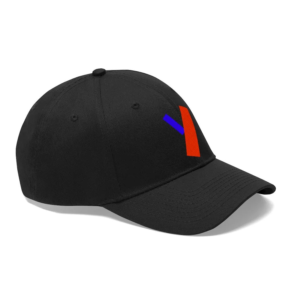 "Y" Initial Adult Cap