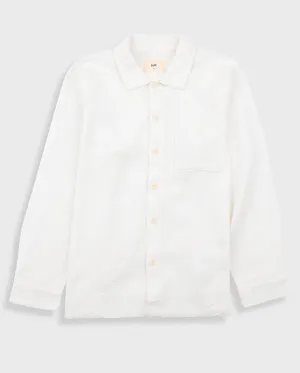 Raglan Shirt White Dropstitch Waffle