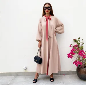 RAM21 BELLA REVERSIBLE BOW TIE ABAYA