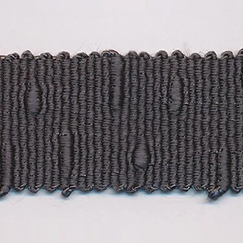 Rayon Knot Grosgrain Ribbon #105 Steel Black