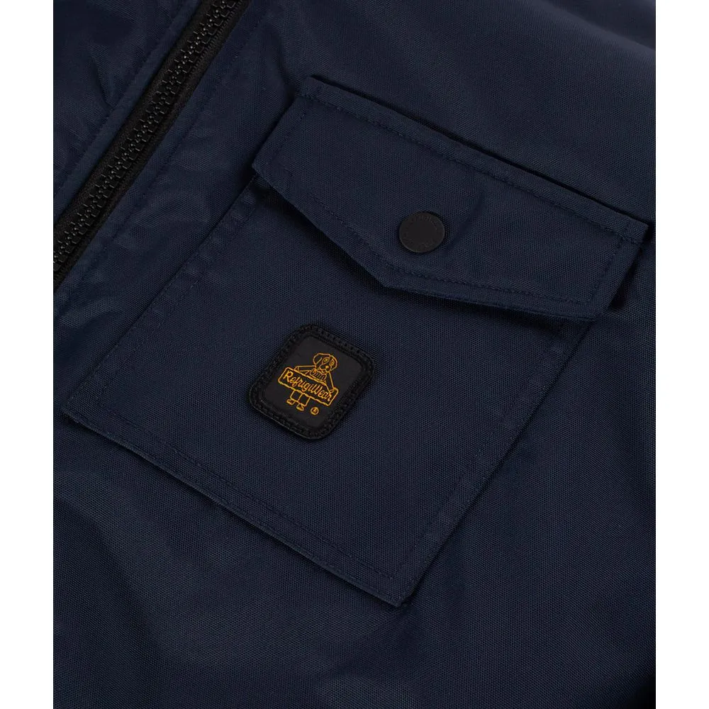Refrigiwear Blue Polyamide Men Jacket