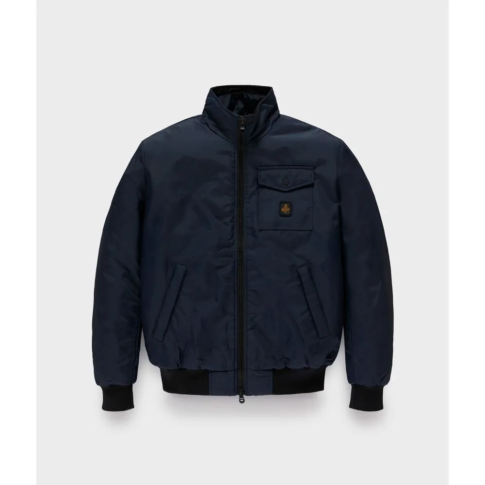 Refrigiwear Blue Polyamide Men Jacket
