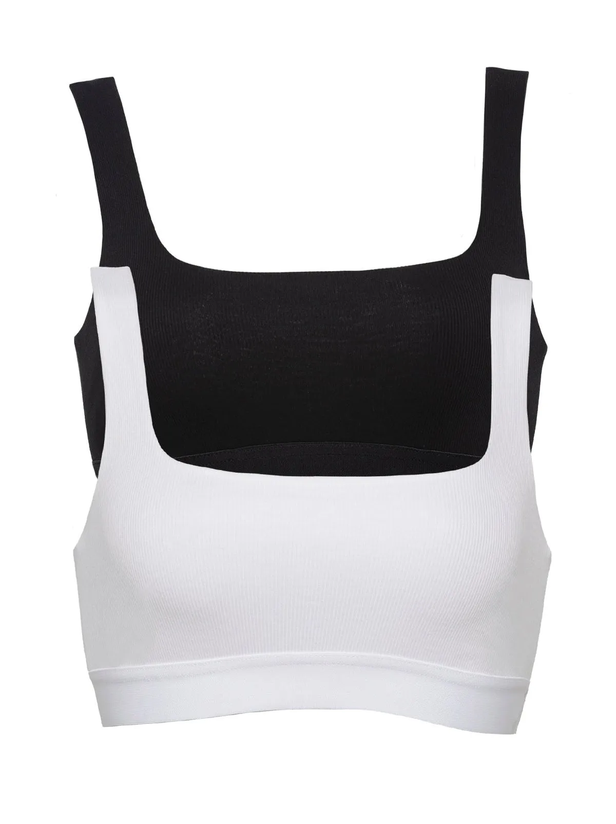 Ribbed Bralette 2-Pack