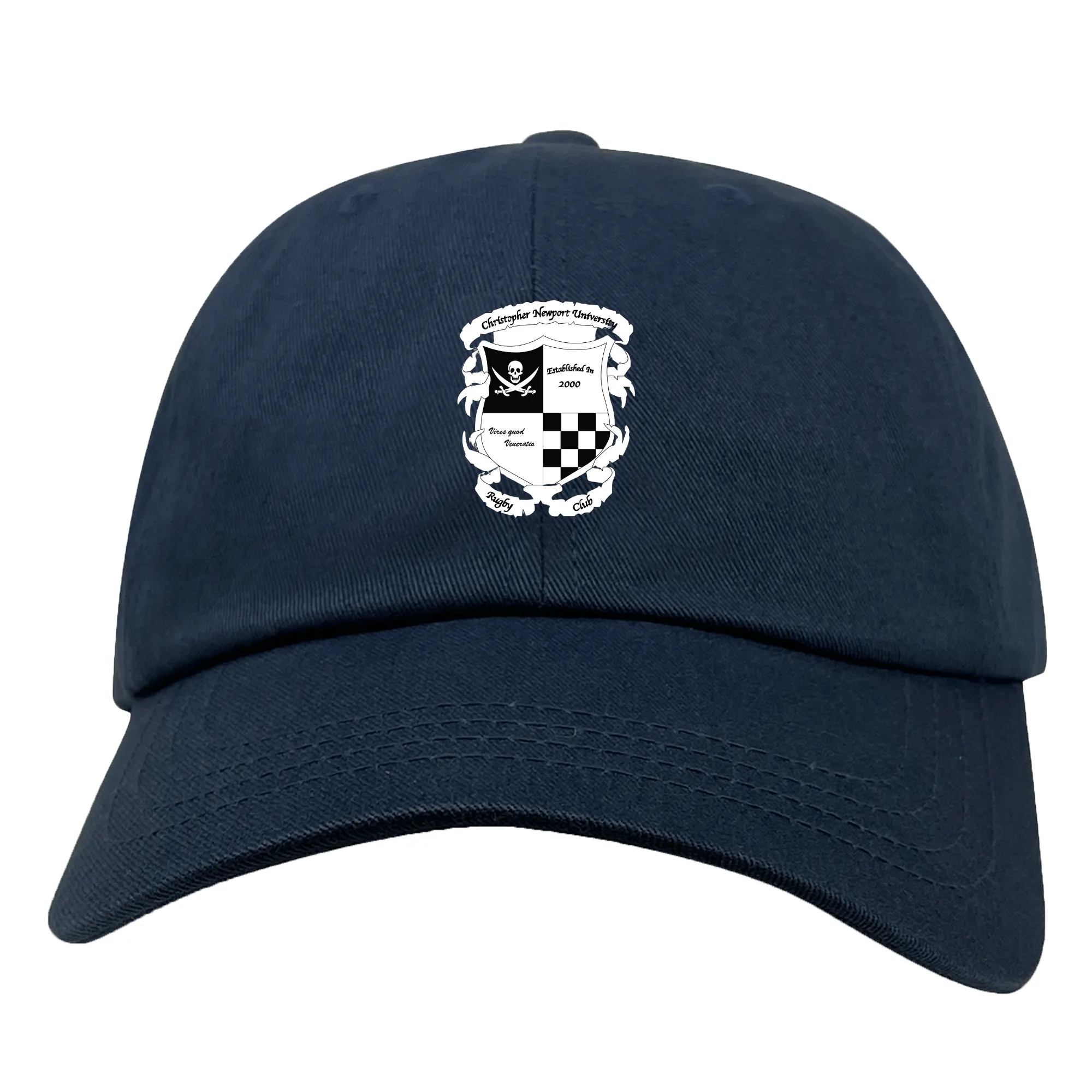 Rugby Football Club at Christopher Newport University Adult Low-Profile Cotton Twill Dad Cap