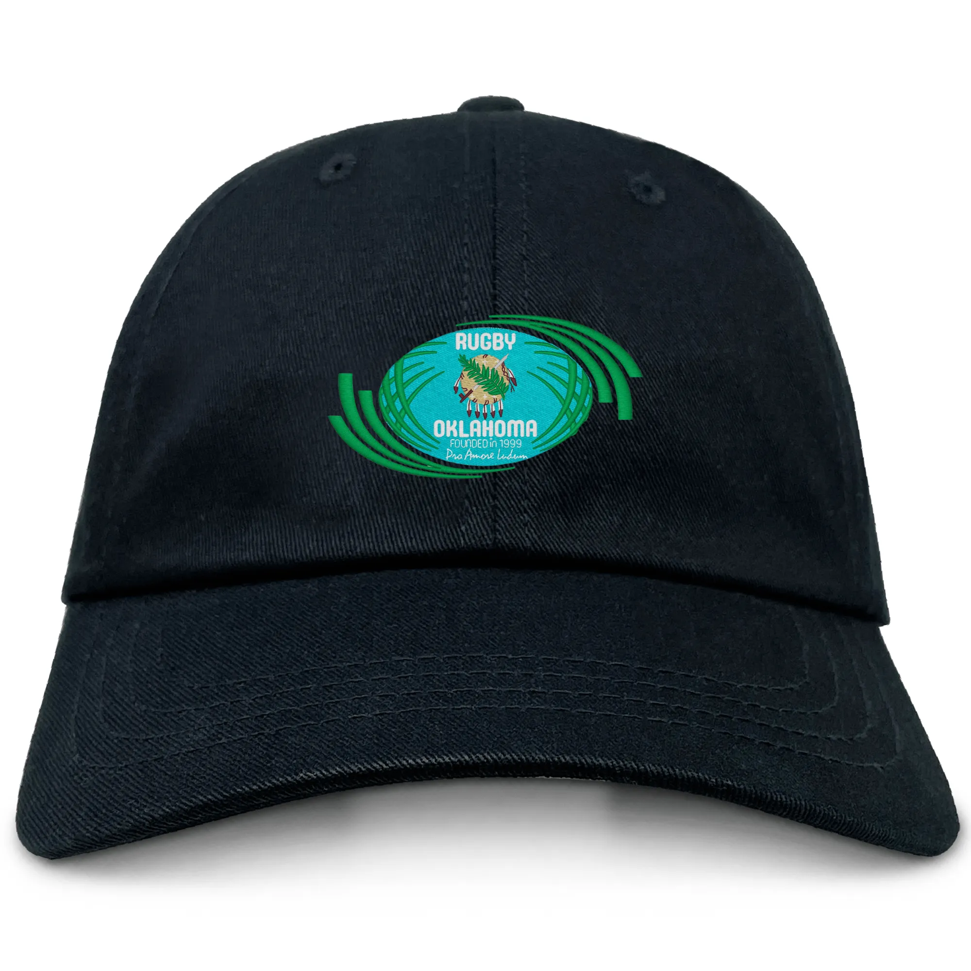 Rugby Oklahoma Adult Low-Profile Cotton Twill Dad Cap