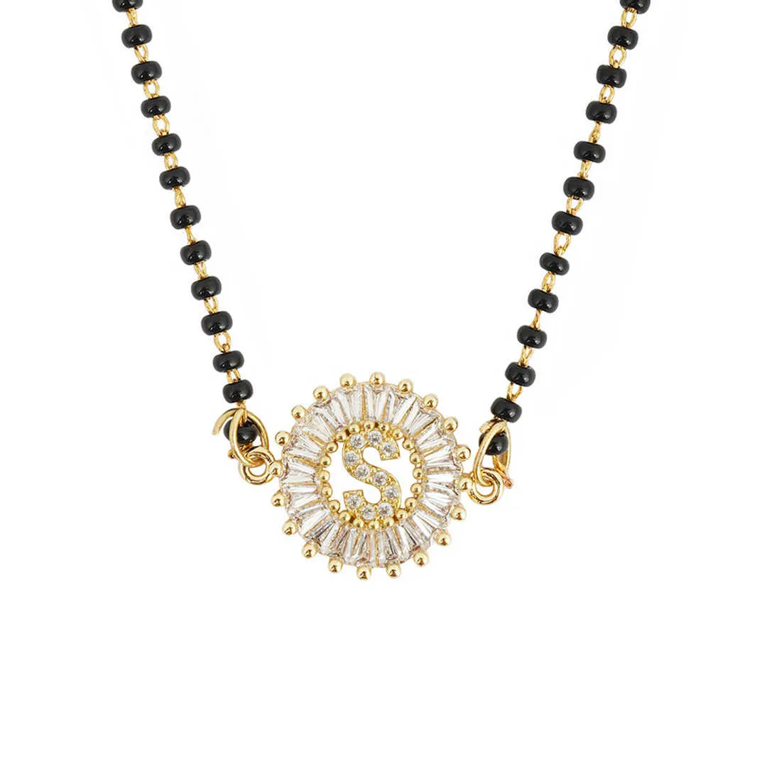 S Alphabet Mangalsutra