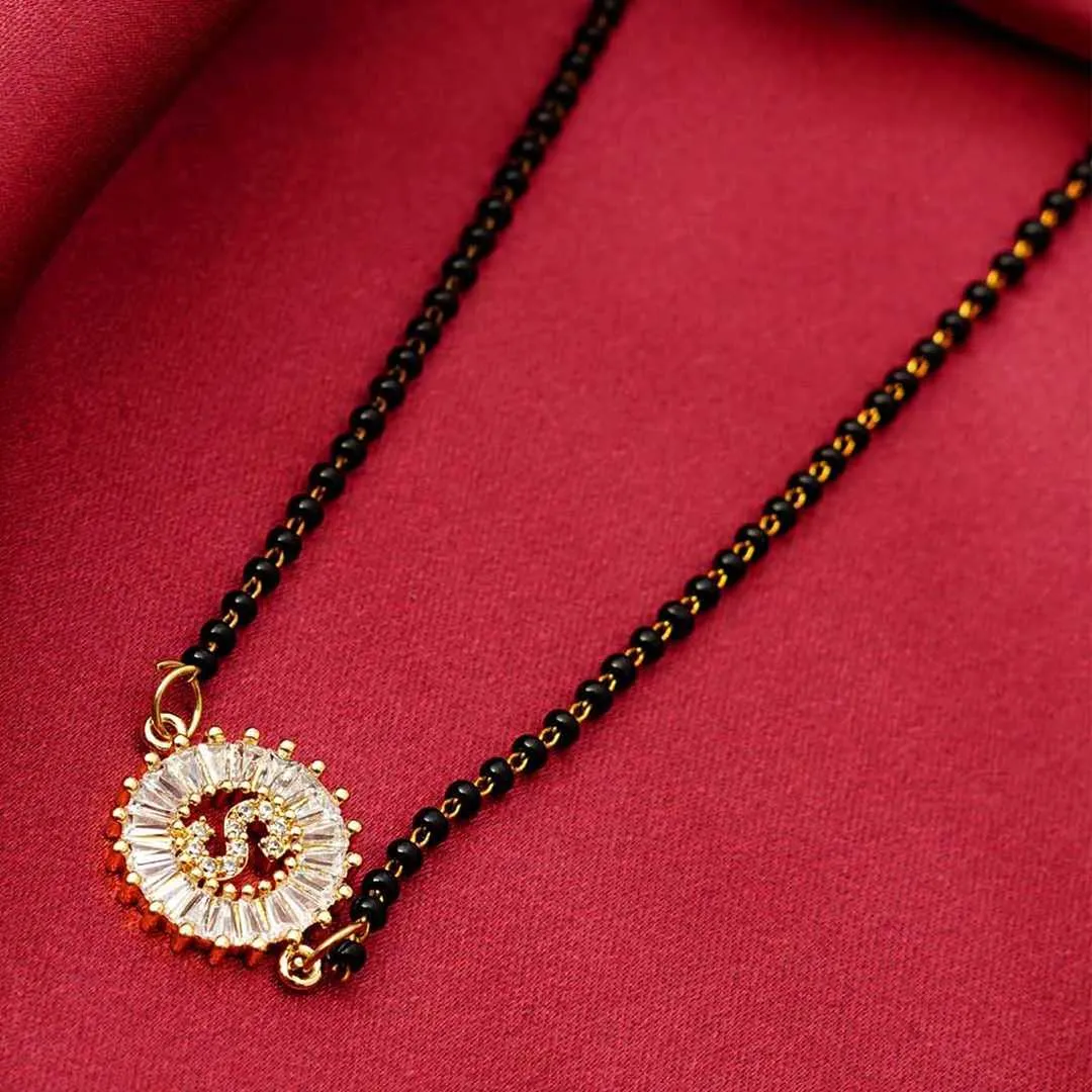S Alphabet Mangalsutra
