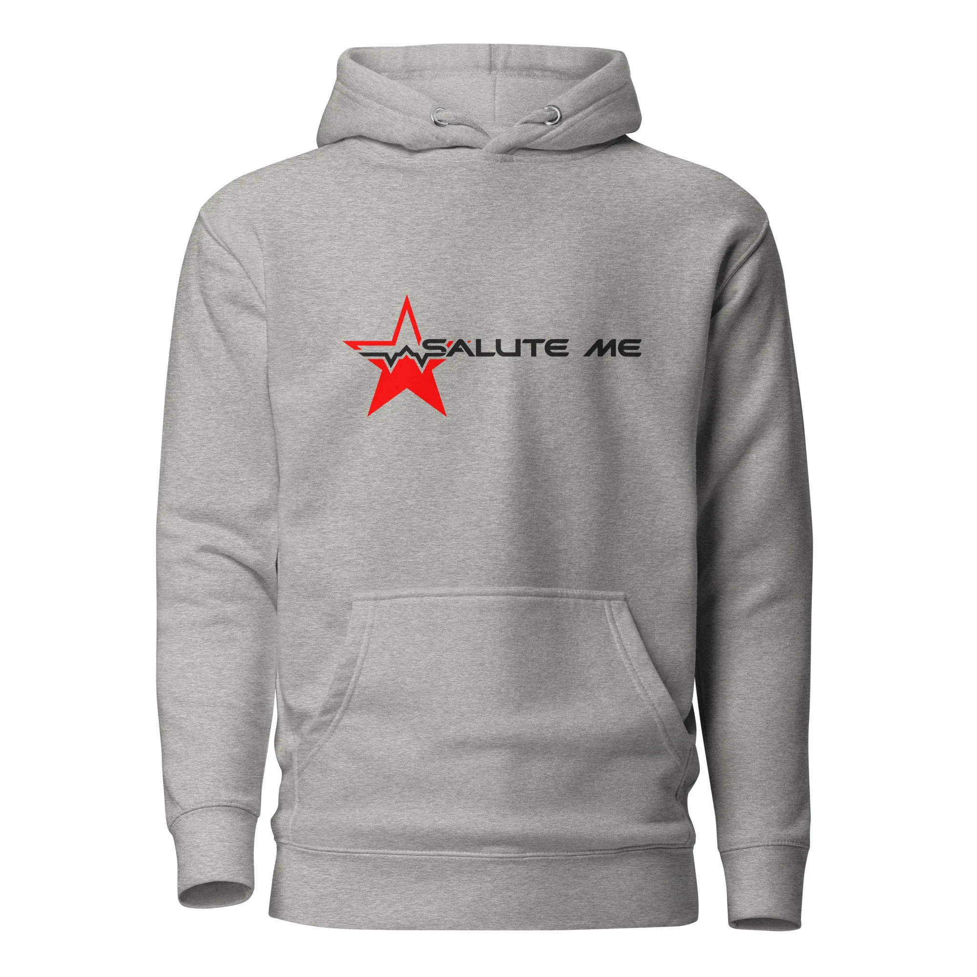 Salute Me (red & black) Unisex Hoodie