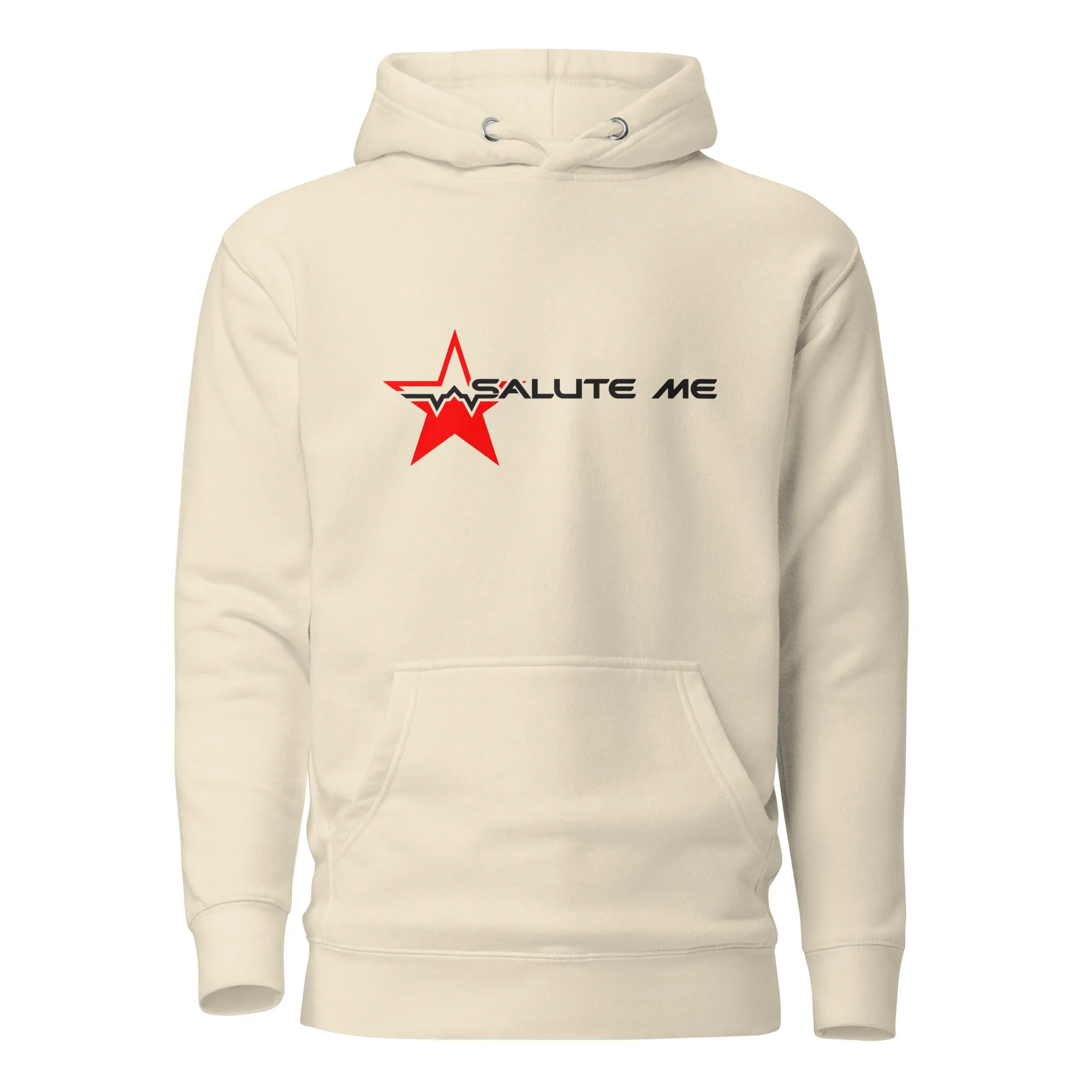 Salute Me (red & black) Unisex Hoodie