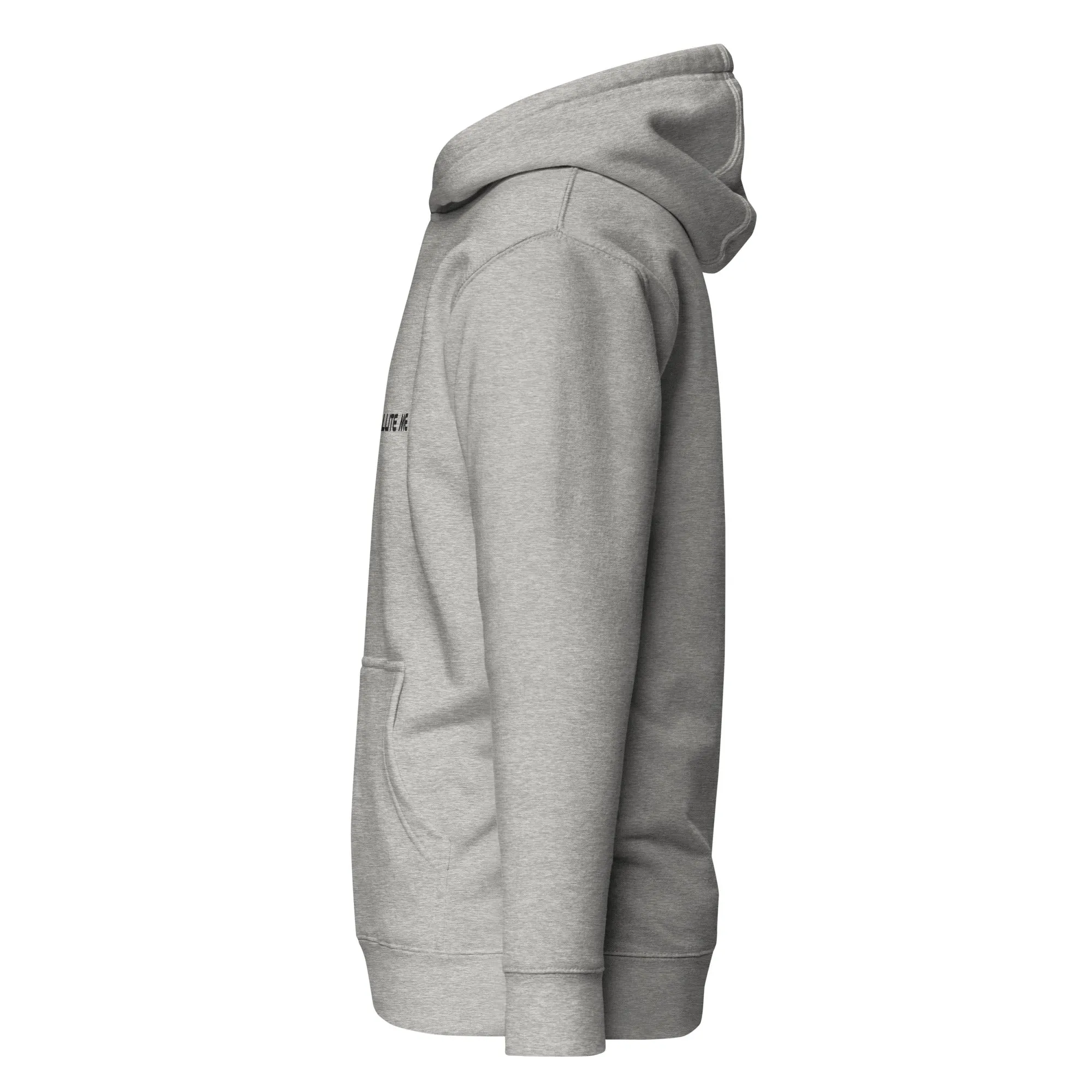 Salute Me (red & black) Unisex Hoodie