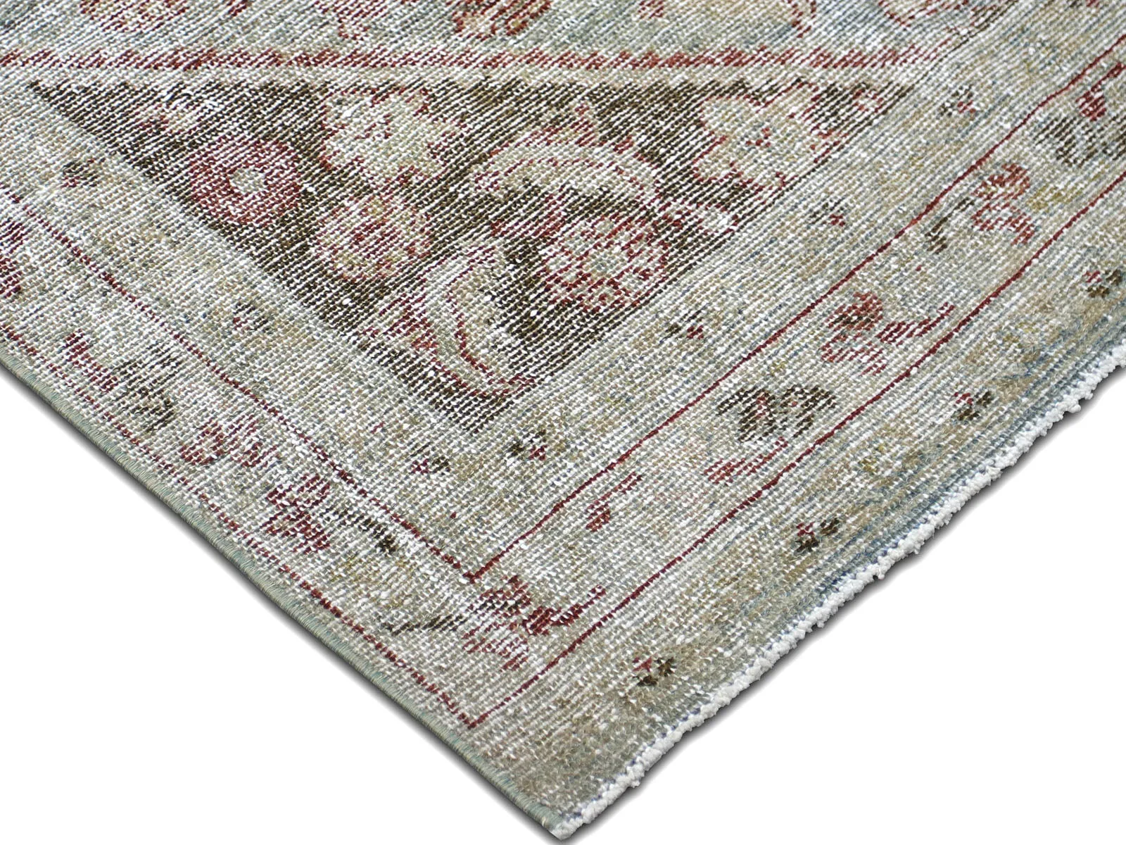 Semi Antique Persian Melayer Runner - 3' x 11'10"