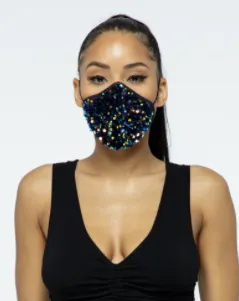 Sequin Face Mask