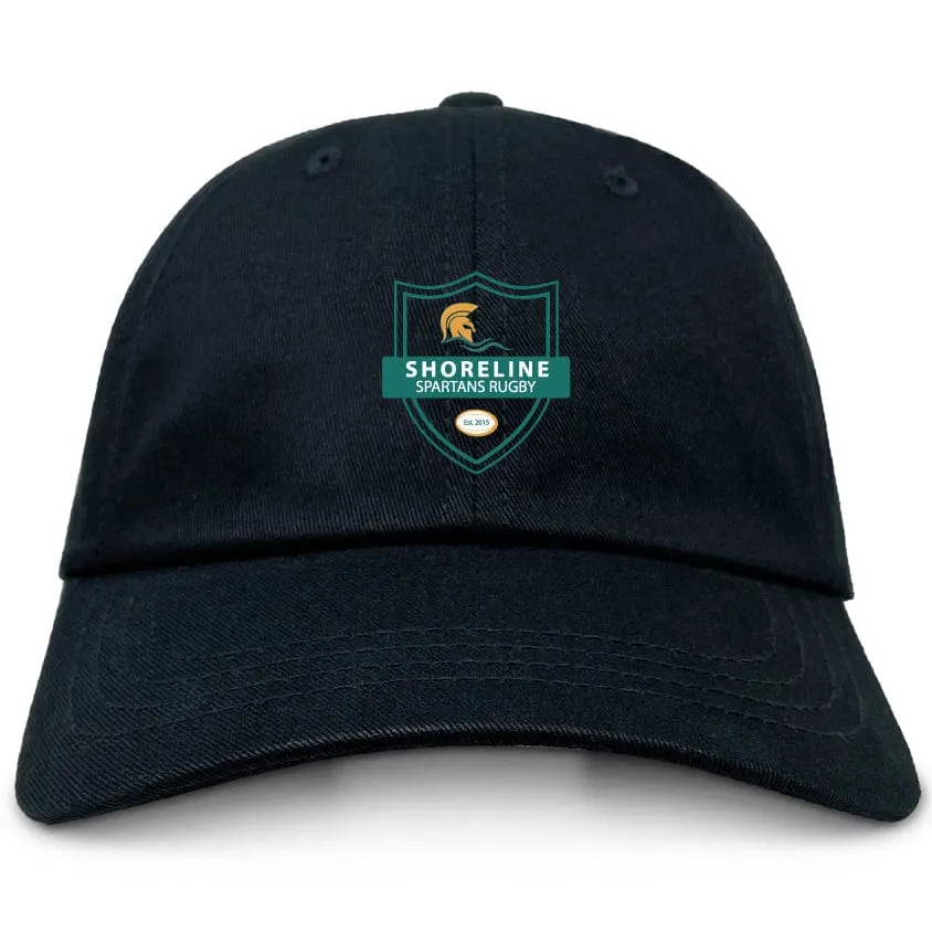 Shoreline Spartans Adult Low-Profile Cotton Twill Dad Cap