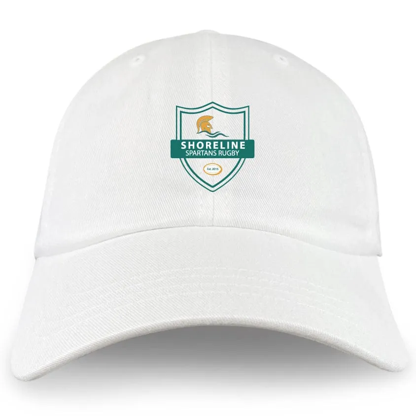 Shoreline Spartans Adult Low-Profile Cotton Twill Dad Cap