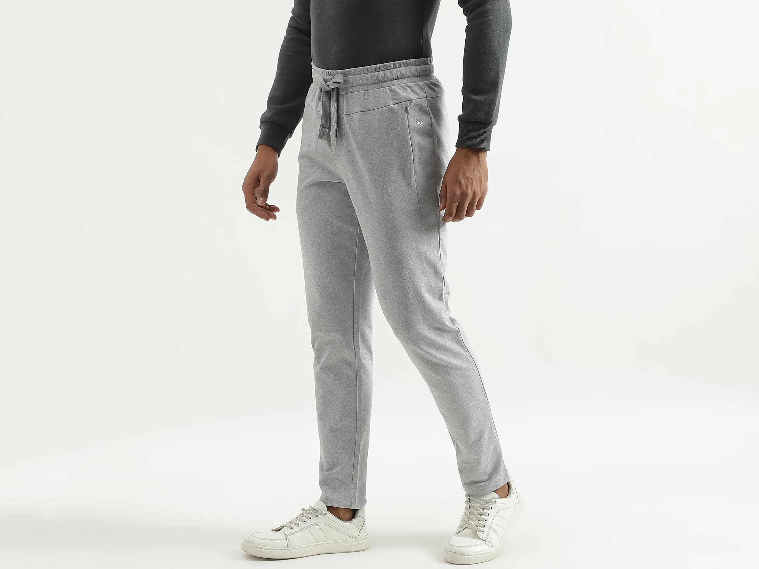 Solid Regular Fit Trousers