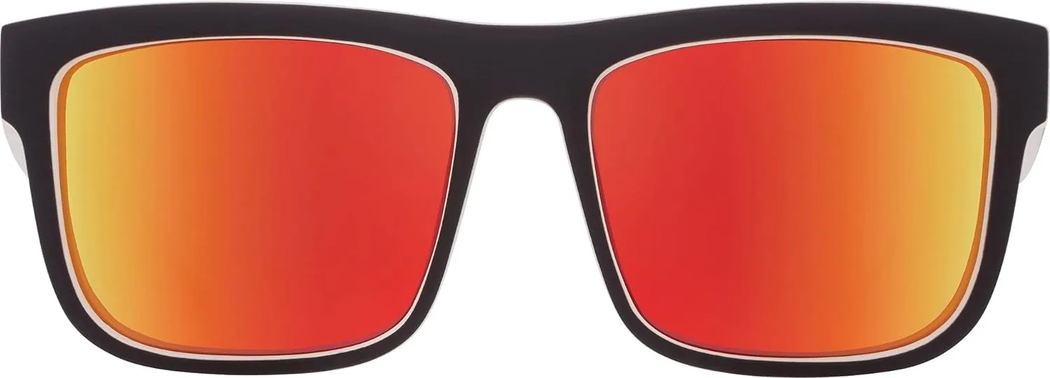 Spy Discord - Whitewall/Happy Gray Green w/Red Spectra Mirror Lens