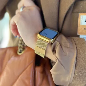 Stainless Steel Mesh Apple Watch Band