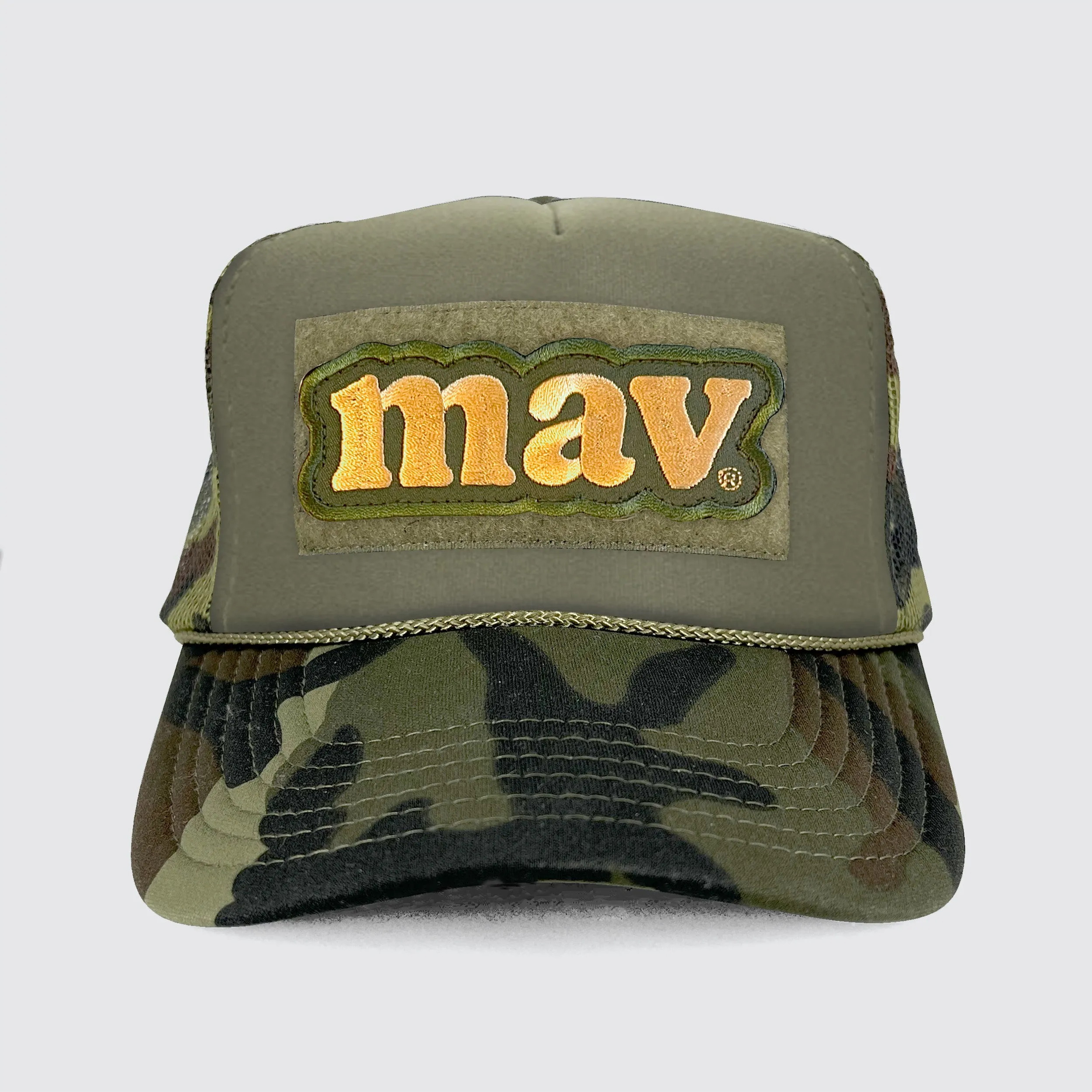 Standard Issue Trucker - Woodland Camo