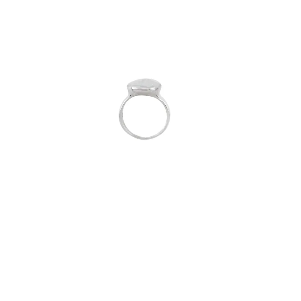Sterling Silver Fashion Ring, Size 6