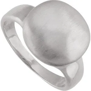 Sterling Silver Fashion Ring, Size 6