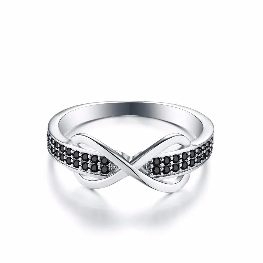 Sterling Silver Infinity fashion Rings