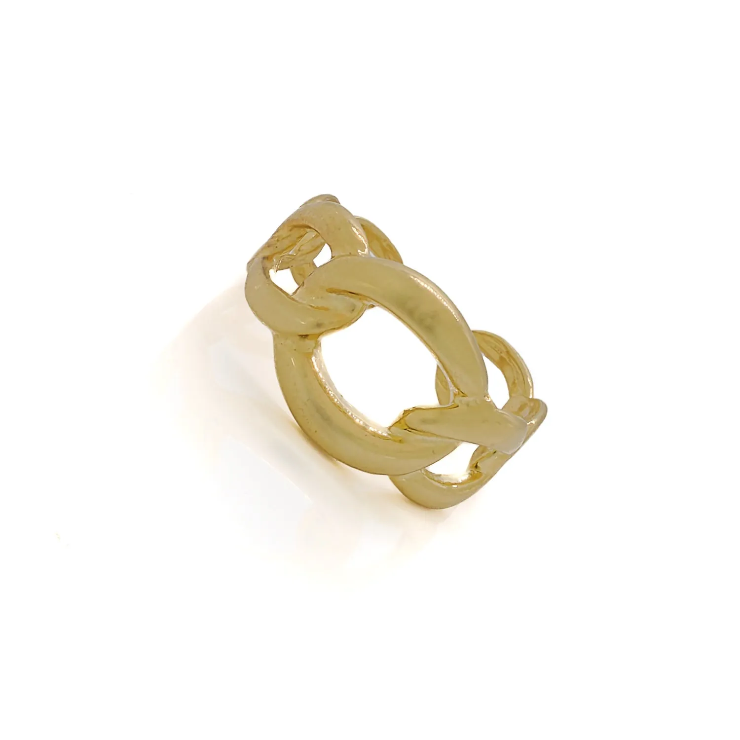 Stylish Adjustable Mira Gold Ring