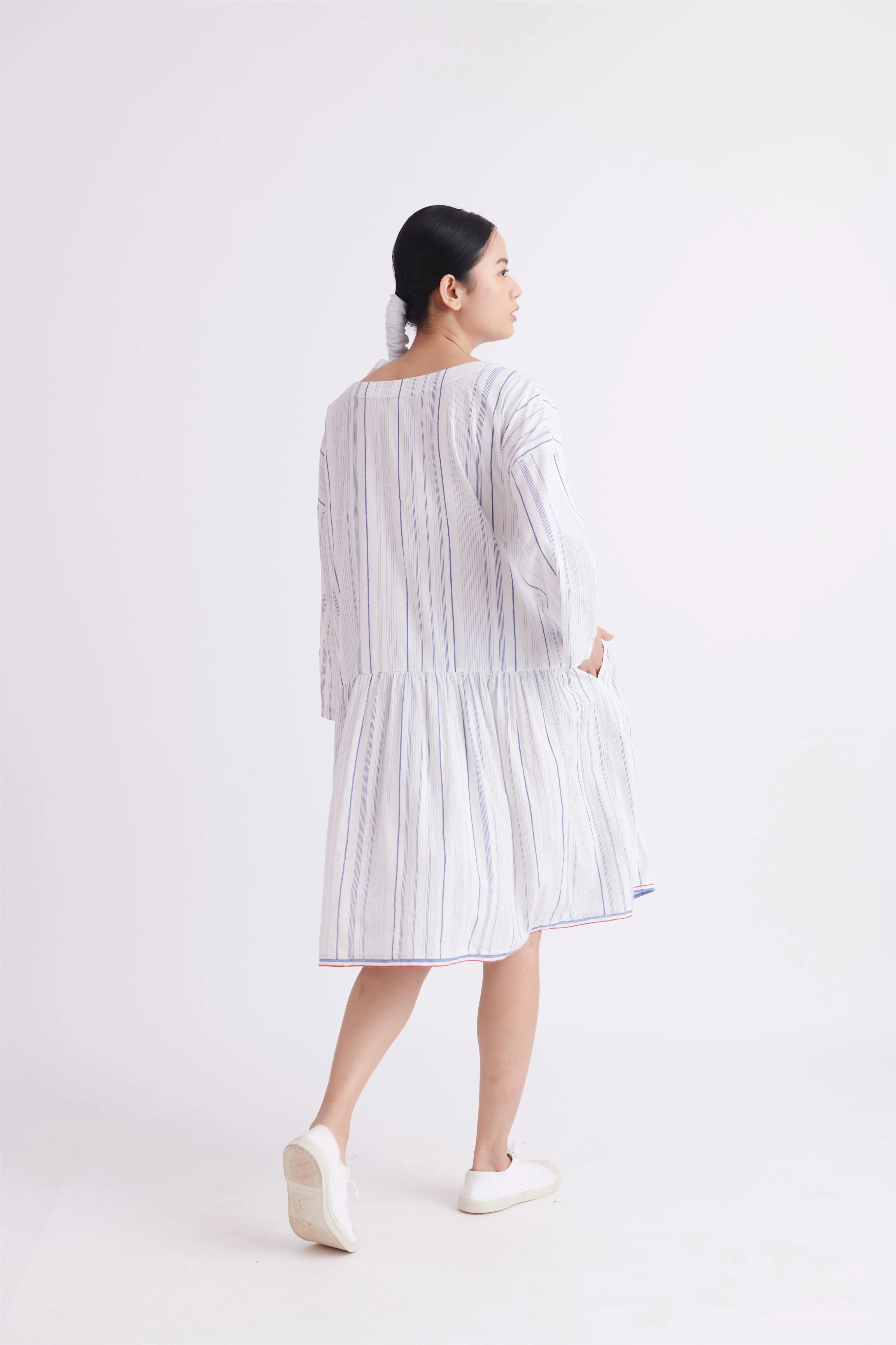 summer dress cotton stripe-SS2025-41-fashion edit-the plavate