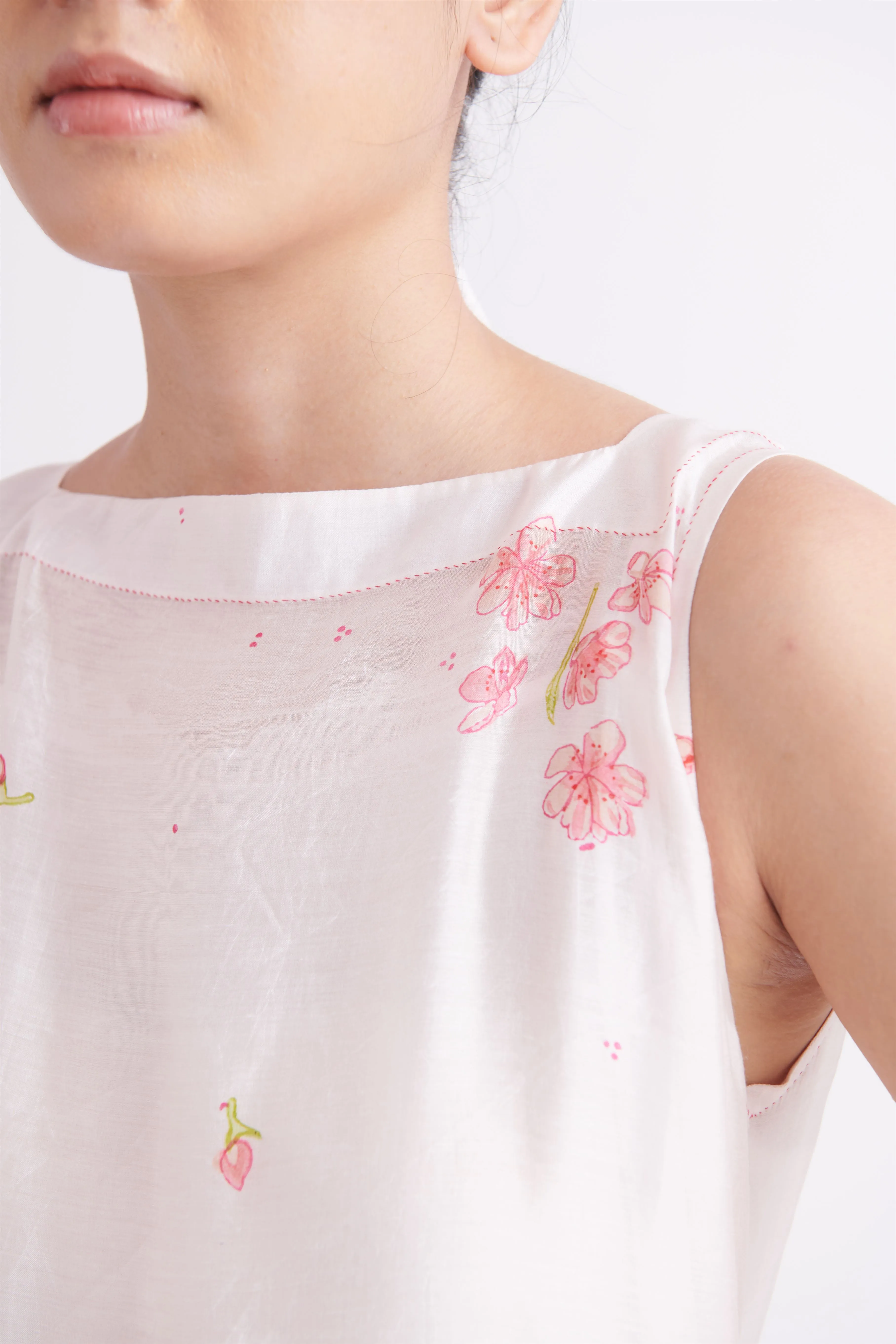 summer dress handloom silk floral print-SS2025-32-fashion edit-the plavate