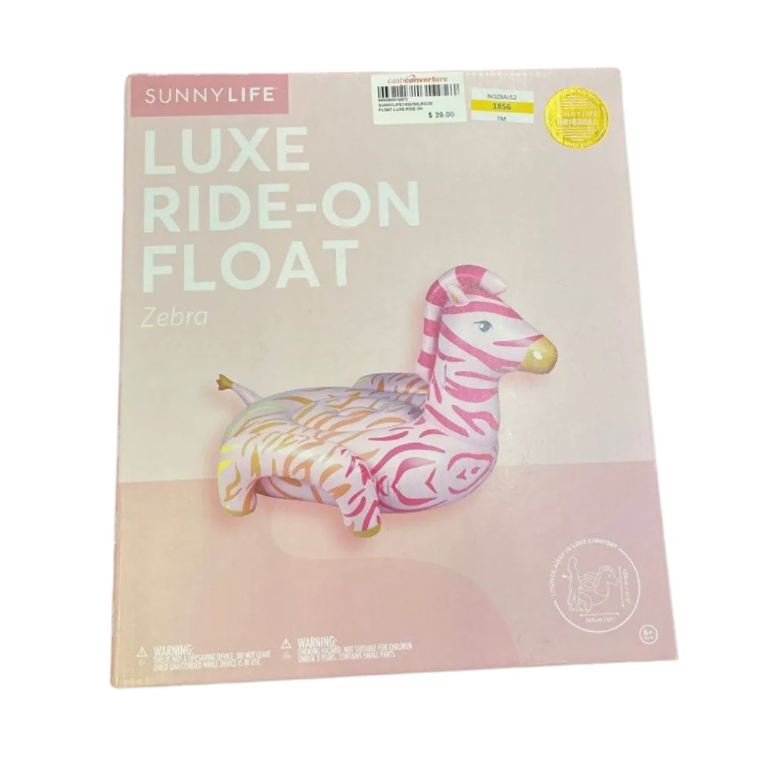Sunnylife S0LRIDZE Luxe Ride-On Float