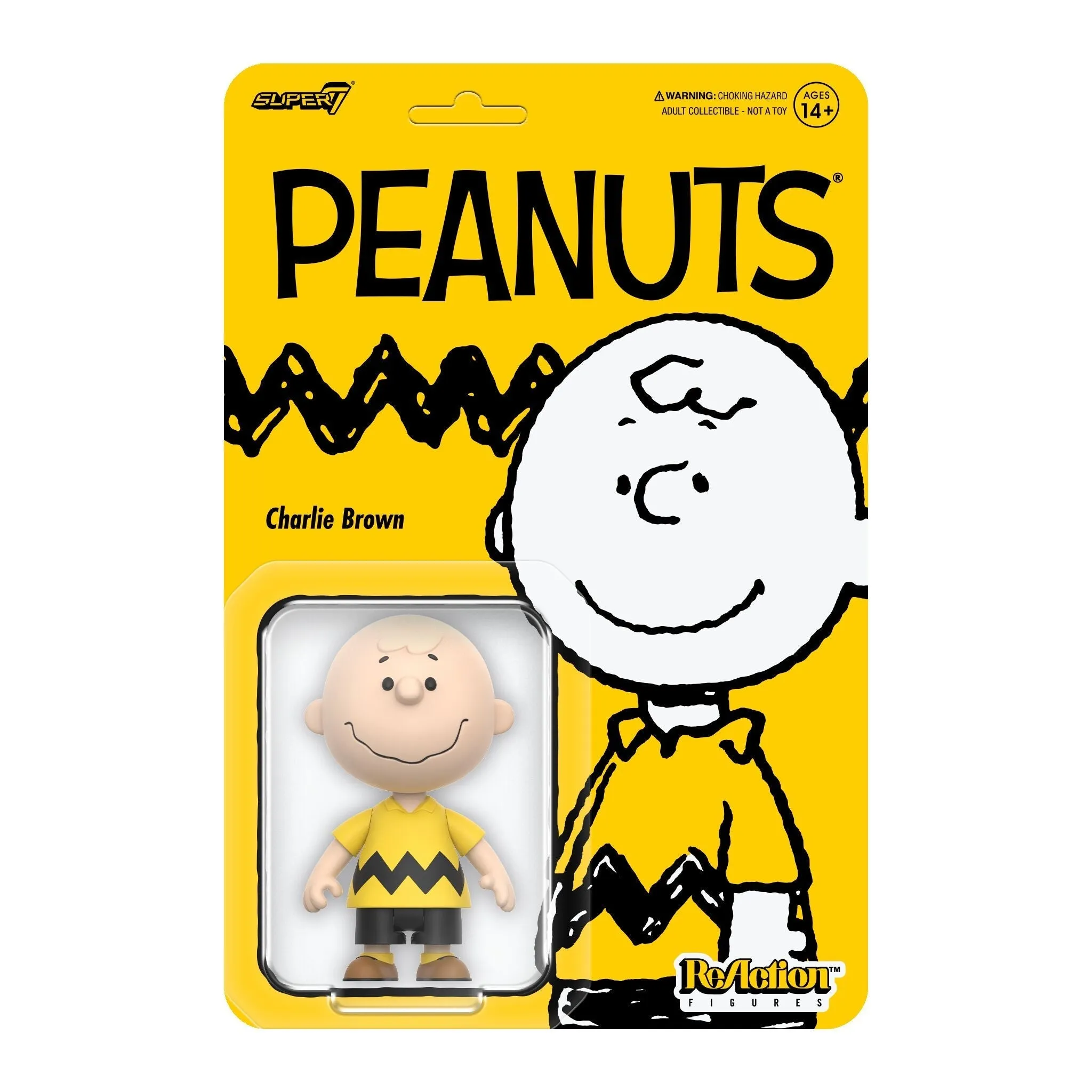 Super7 x Peanuts - Charlie Brown - Wave 7 ReAction Figure