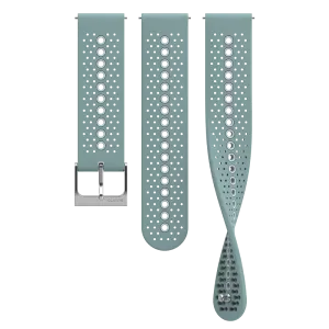 Suunto 22mm Athletic 1 Silicone Strap Moss Gray S M