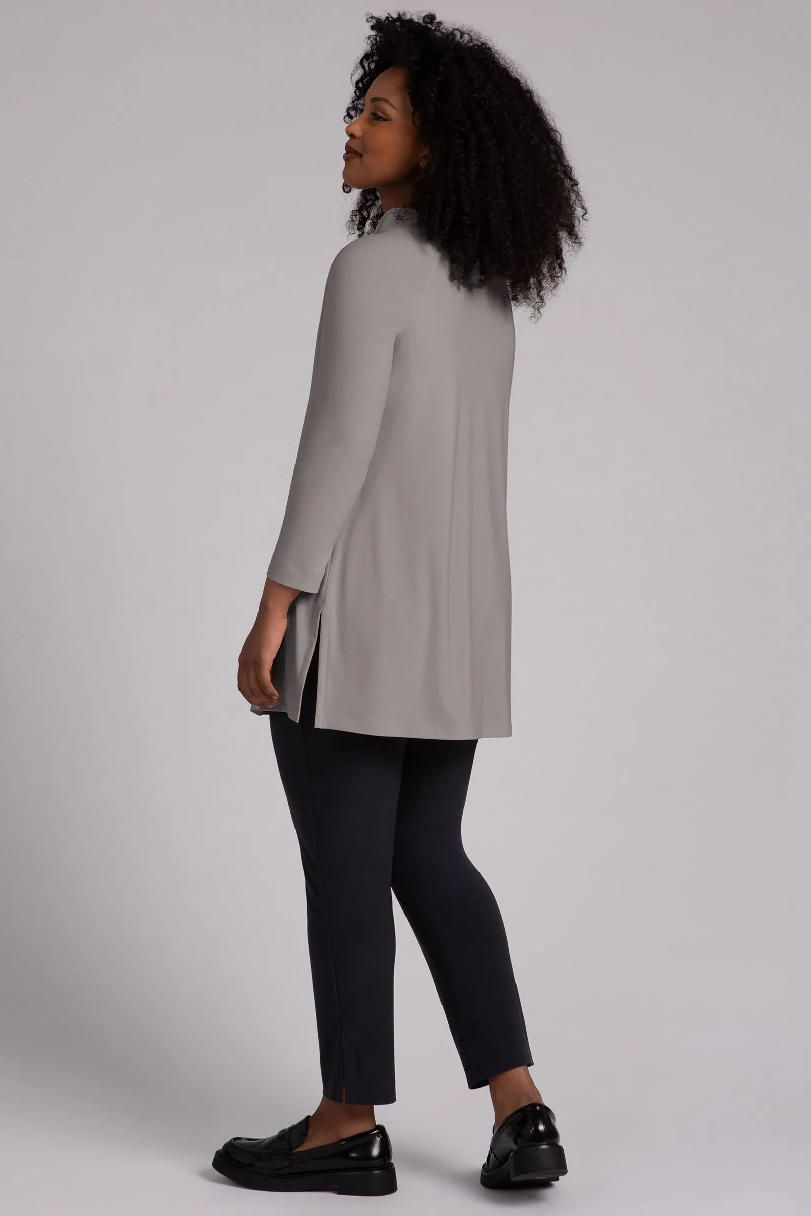 Svelte Funnel Neck Tunic