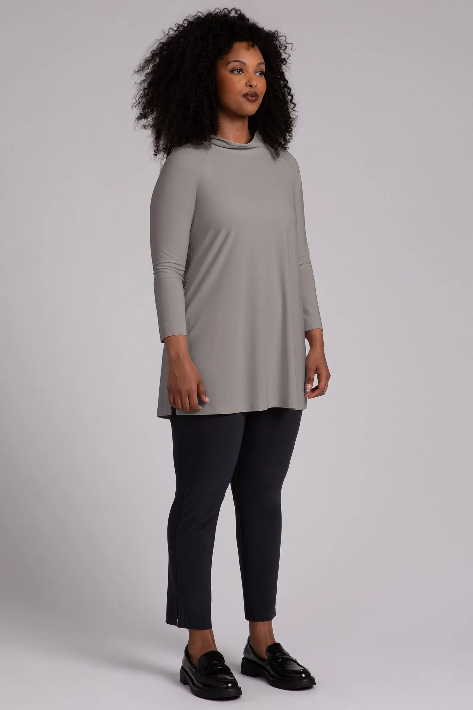 Svelte Funnel Neck Tunic