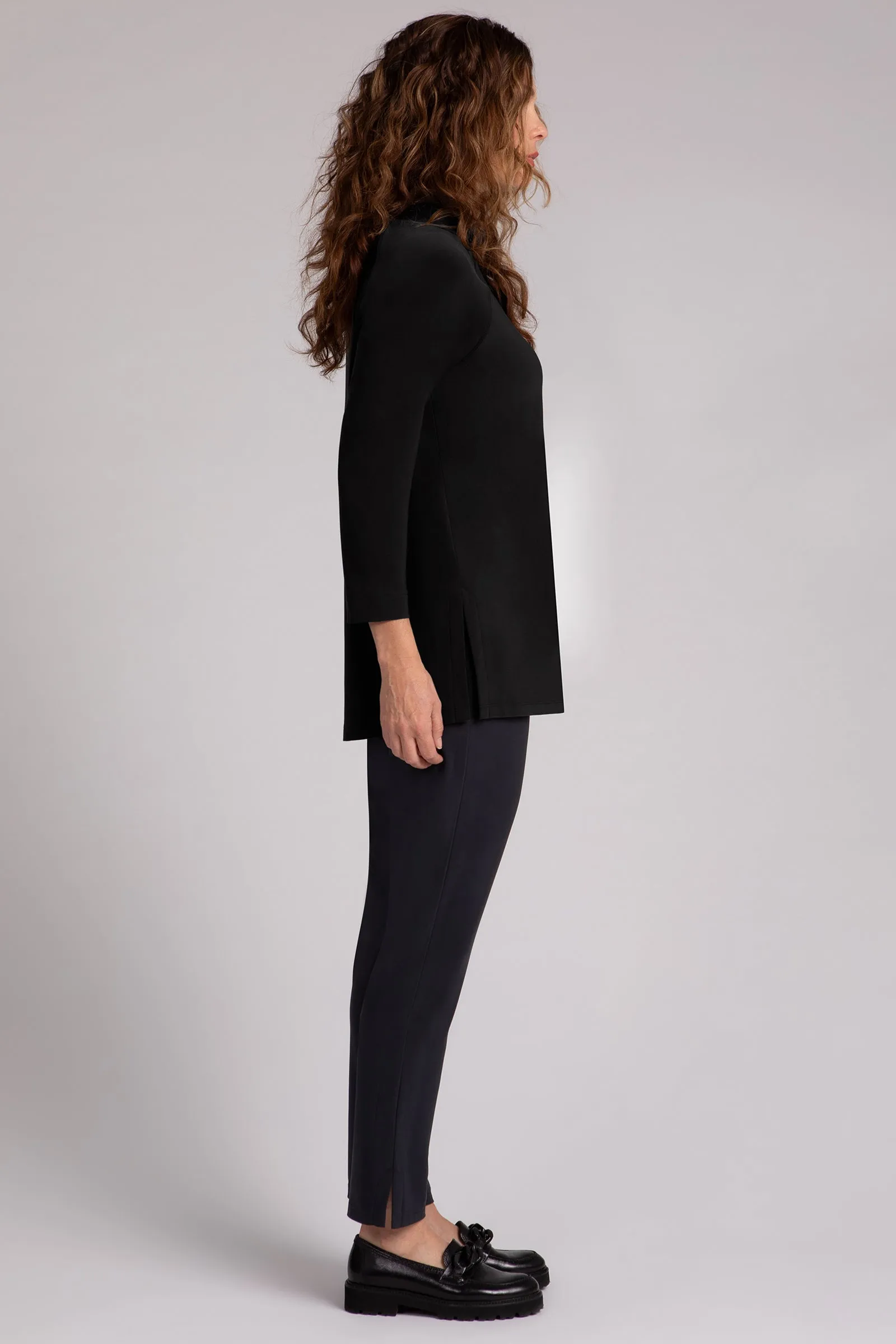 Svelte Funnel Neck Tunic