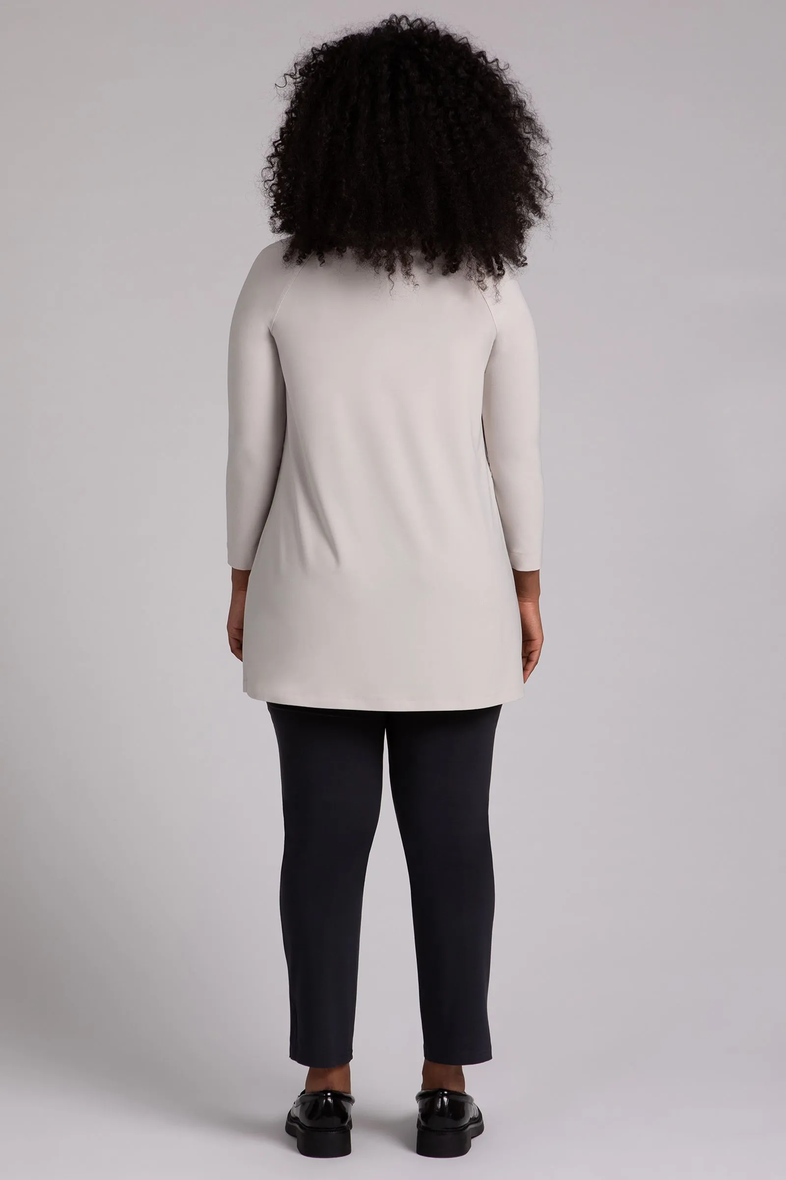 Svelte Funnel Neck Tunic